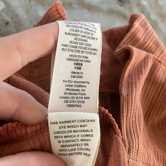 Free People Button Front Cotton Blend Skirt/ Every Minute Every Hour Mini Skirt - Picture 6 of 12